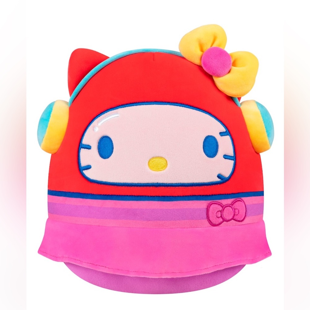 Hello Kitty Plush Toy - Red and Pink 8 inch